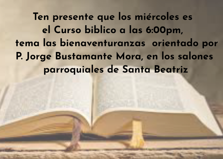 Clase de Biblia